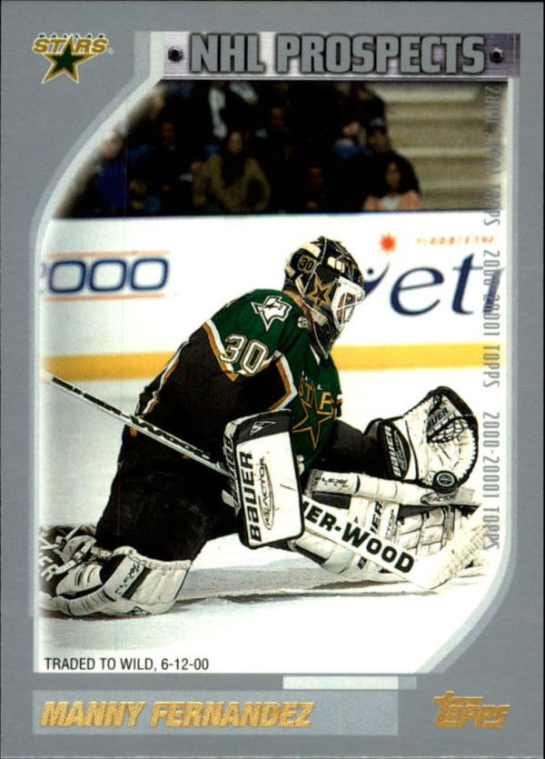 NHL 2000-01 Topps - No. 283 - Manny Fernandez