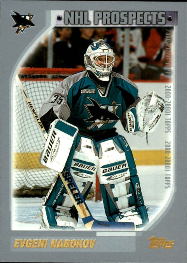 NHL 2000-01 Topps - No. 303 - Evgeni Nabokov