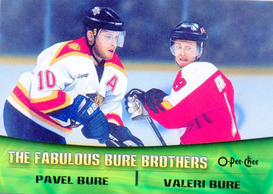 NHL 2000-01 O-Pee-Chee Combos - No TC1 - Pavel Bure / Valeri Bure