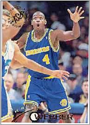 NBA 1994-95 Stadium Club - No 9 - Chris Webber