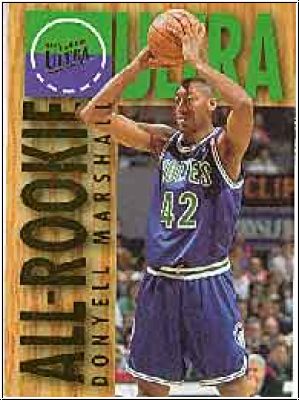 NBA 1994-95 Ultra All-Rookies - No 6 of 15 - Donyell Marshall