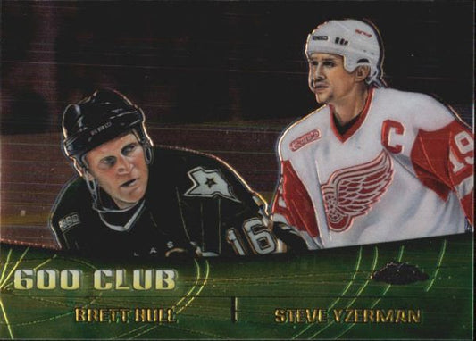 NHL 2000-01 Topps Chrome Combos - No TC9 - Hull/Yzerman