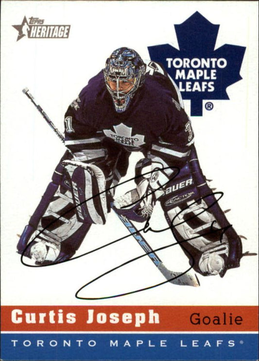 NHL 2000-01 Topps Heritage - No 34 - Curtis Joseph