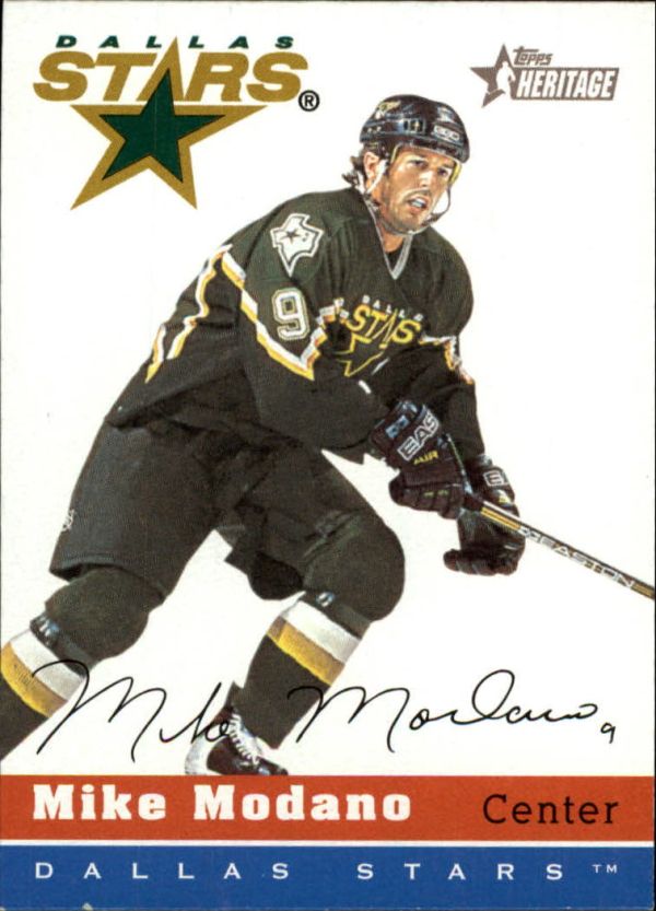 NHL 2000-01 Topps Heritage - No 45 - Mike Modano