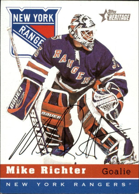 NHL 2000-01 Topps Heritage - No 102 - Mike Richter