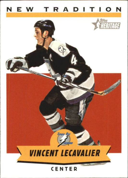 NHL 2000-01 Topps Heritage New Tradition - No NT4 - Lecavalier