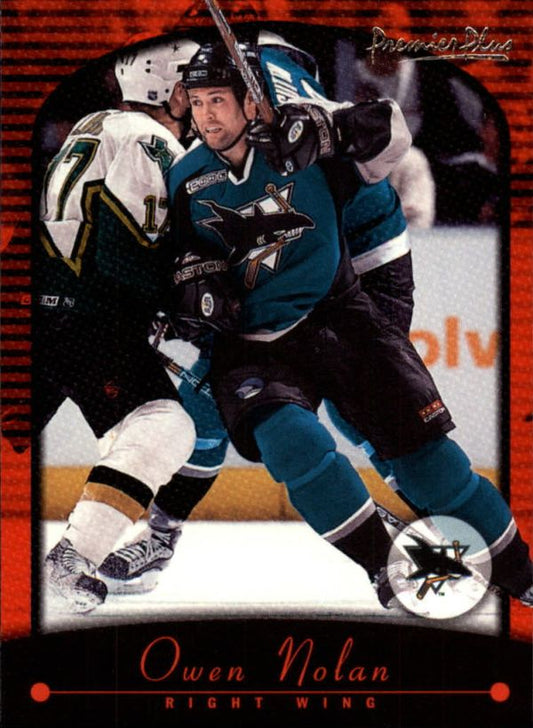 NHL 2000-01 Topps Premier Plus - No 7 - Owen Nolan