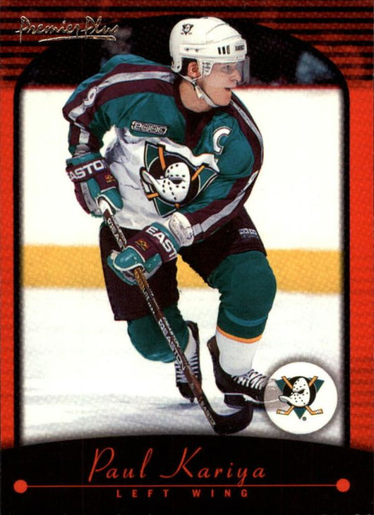 NHL 2000-01 Topps Premier Plus - No 10 - Paul Kariya