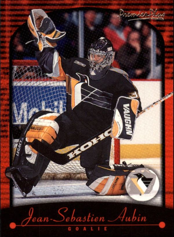 NHL 2000-01 Topps Premier Plus - No 32 - Jean-Sebastien Aubin