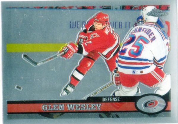 NHL 1999-00 Topps Chrome - No 27 - Glen Wesley