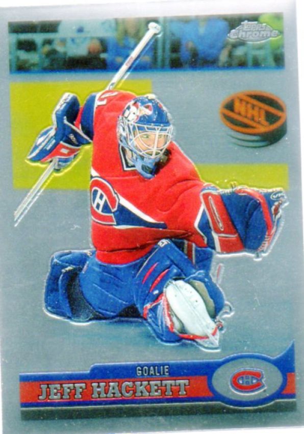 NHL 1999-00 Topps Chrome - No 82 - Jeff Hackett