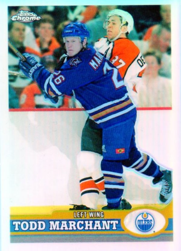 NHL 1999-00 Topps Chrome Refractor - No. 43 - Todd Marchant