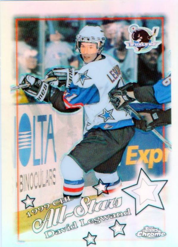 NHL 1999-00 Topps Chrome Refractor - No 248 - David Legwand