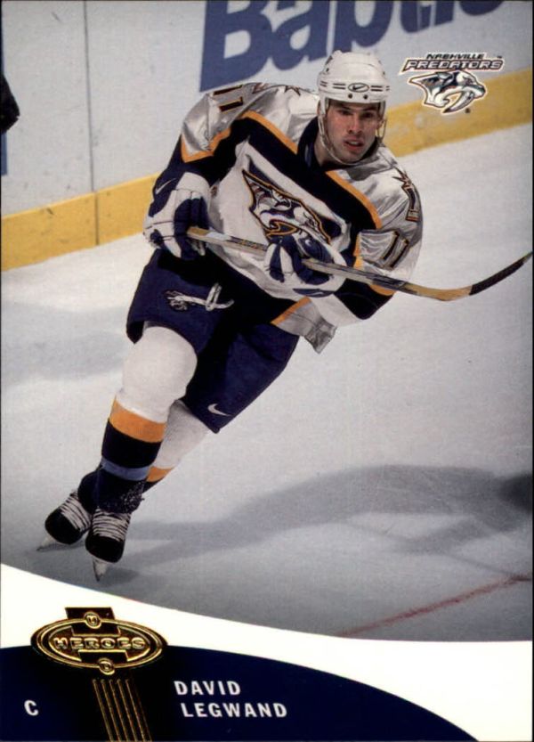 NHL 2000-01 UD Heroes - No 68 - David Legwand