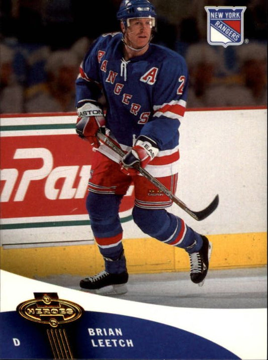 NHL 2000-01 UD Heroes - No 78 - Brian Leetch