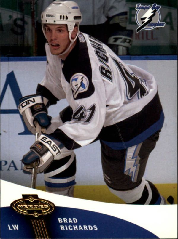 NHL 2000-01 UD Heroes - No 107 - Brad Richards