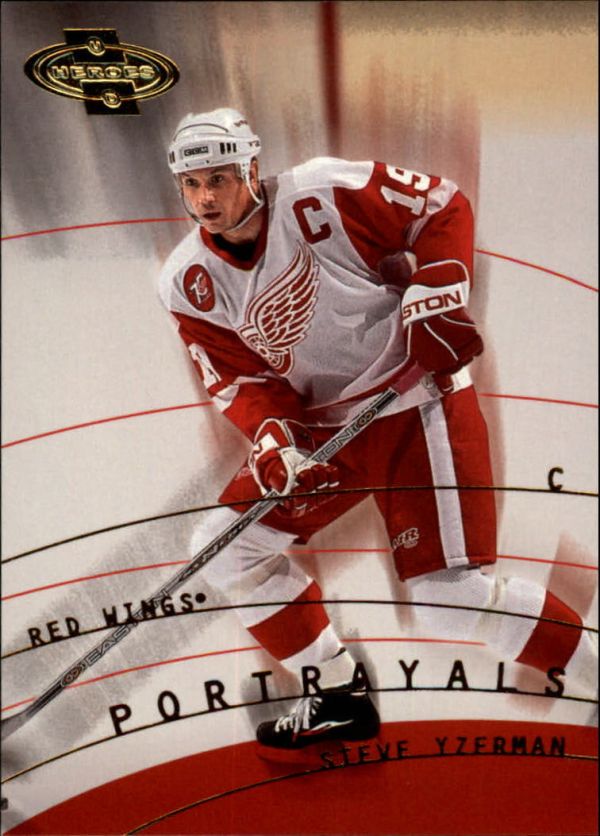 NHL 2000-01 UD Heroes - No 146 - Steve Yzerman