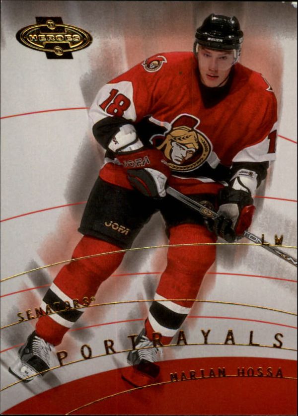 NHL 2000-01 UD Heroes - No 152 - Marian Hossa