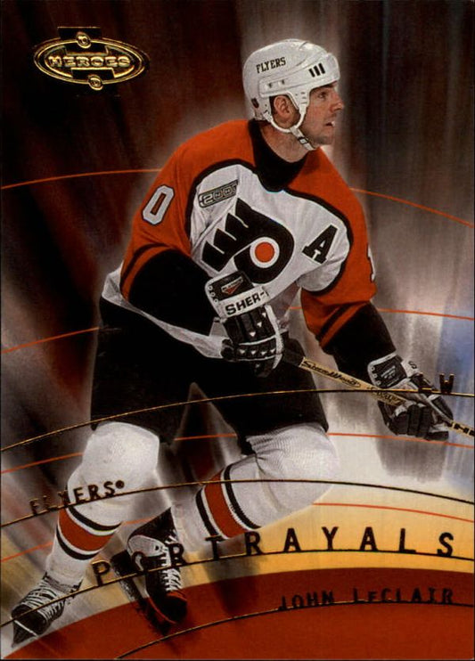 NHL 2000-01 UD Heroes - No 153 - John LeClair