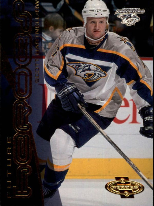 NHL 2000-01 UD Heroes - No 168 - Scott Hartnell