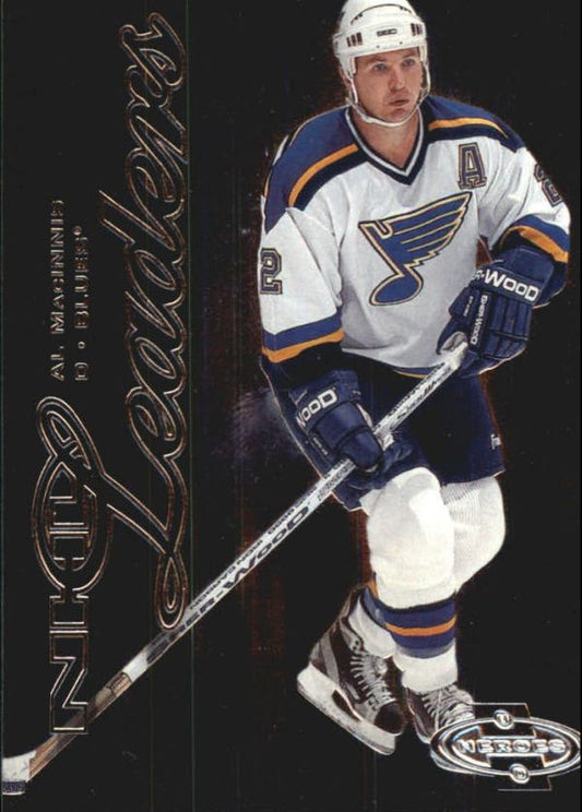 NHL 2000-01 UD Heroes NHL Leaders - No L10 - Al MacInnis