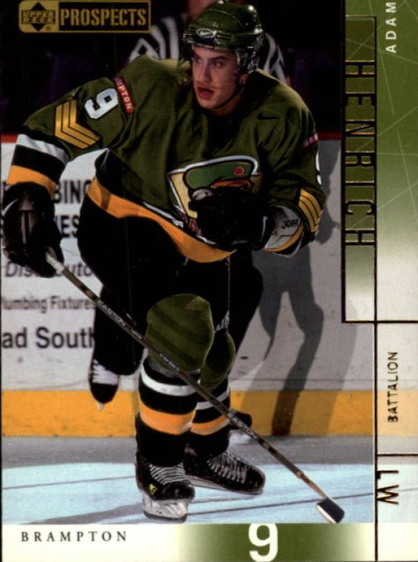 NHL 2000-01 UD CHL Prospects - No 3 - Adam Henrich