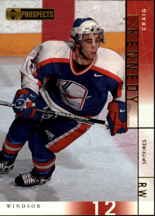 NHL 2000-01 UD CHL Prospects - No 30 - Craig Kennedy