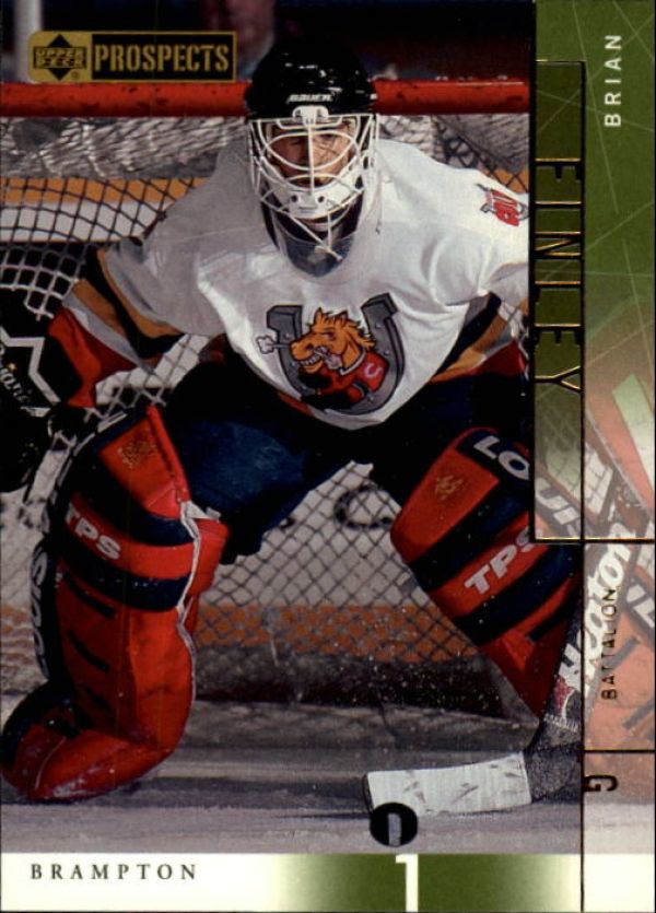 NHL 2000-01 UD CHL Prospects - No. 32 - Brian Finley