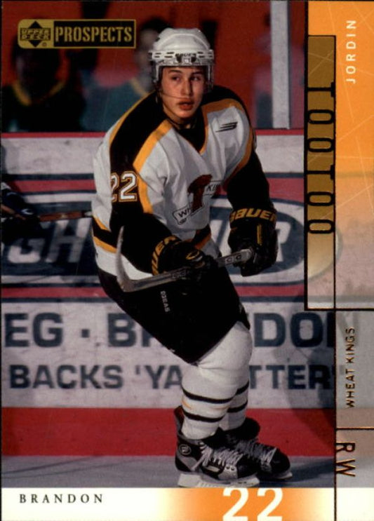 NHL 2000-01 UD CHL Prospects - No 45 - Jordin Tootoo