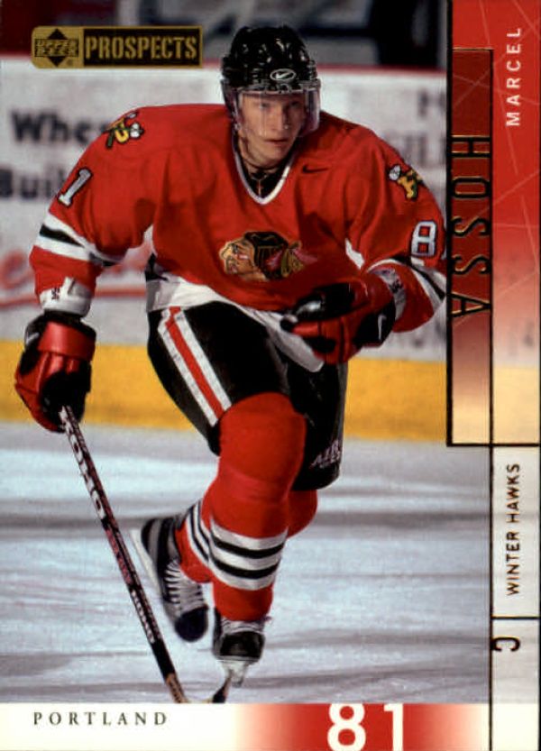 NHL 2000-01 UD CHL Prospects - No 58 - Marcel Hossa