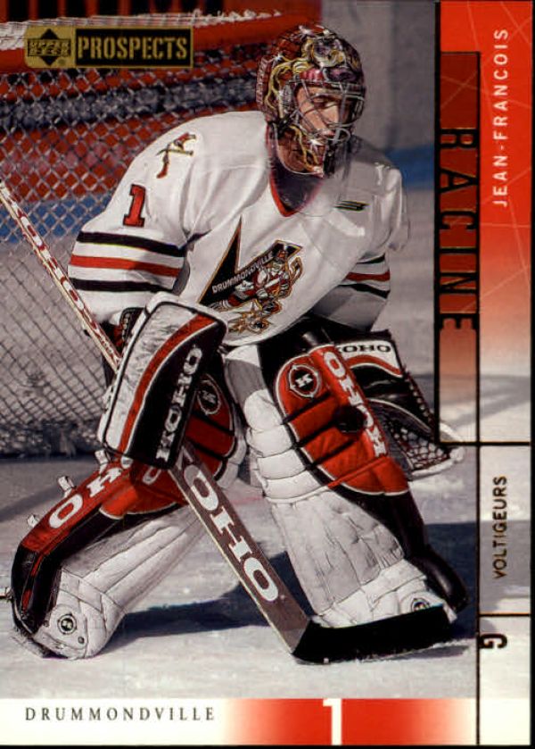 NHL 2000-01 UD CHL Prospects - No 78 - Jean-Francois Racine