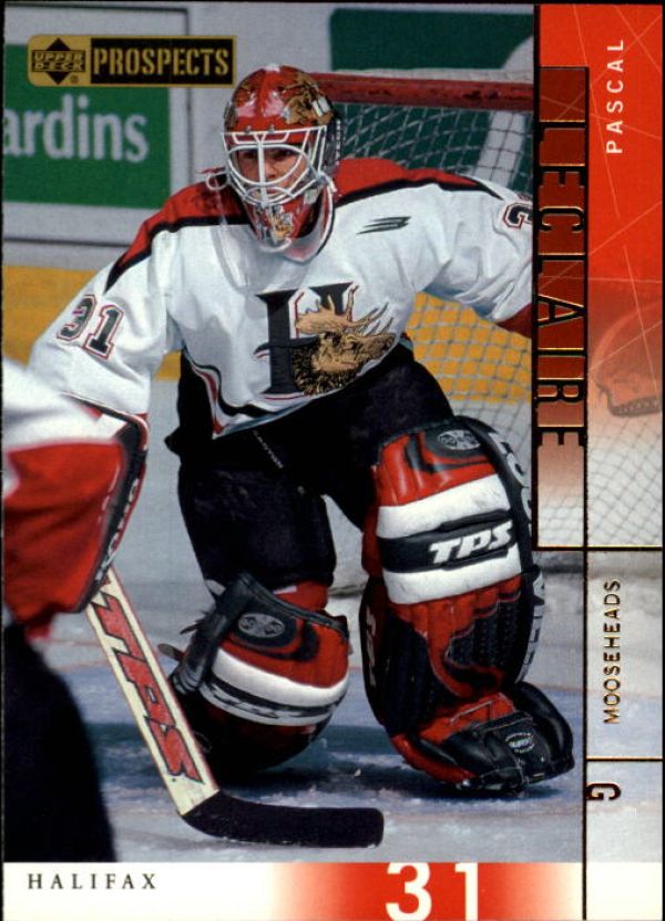 NHL 2000-01 UD CHL Prospects - No 79 - Pascal Leclaire