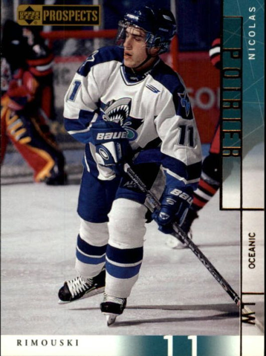 NHL 2000-01 UD CHL Prospects - No 85 - Nicolas Poirier