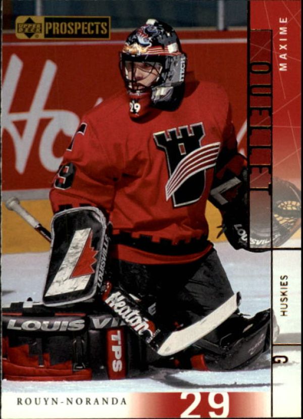 NHL 2000-01 UD CHL Prospects - No 87 - Maxime Ouellet