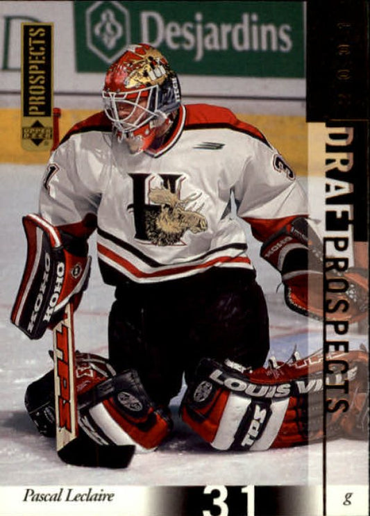 NHL 2000-01 UD CHL Prospects - No 90 - Pascal Leclaire