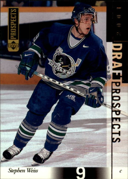 NHL 2000-01 UD CHL Prospects - No 92 - Stephen Weiss