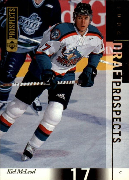 NHL 2000-01 UD CHL Prospects - No 95 - Kiel McLeod