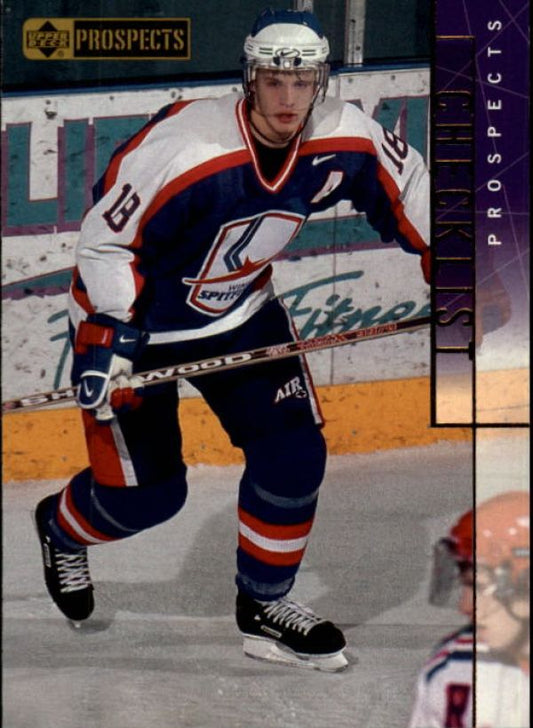 NHL 2000-01 UD CHL Prospects - No 99 - Jason Spezza