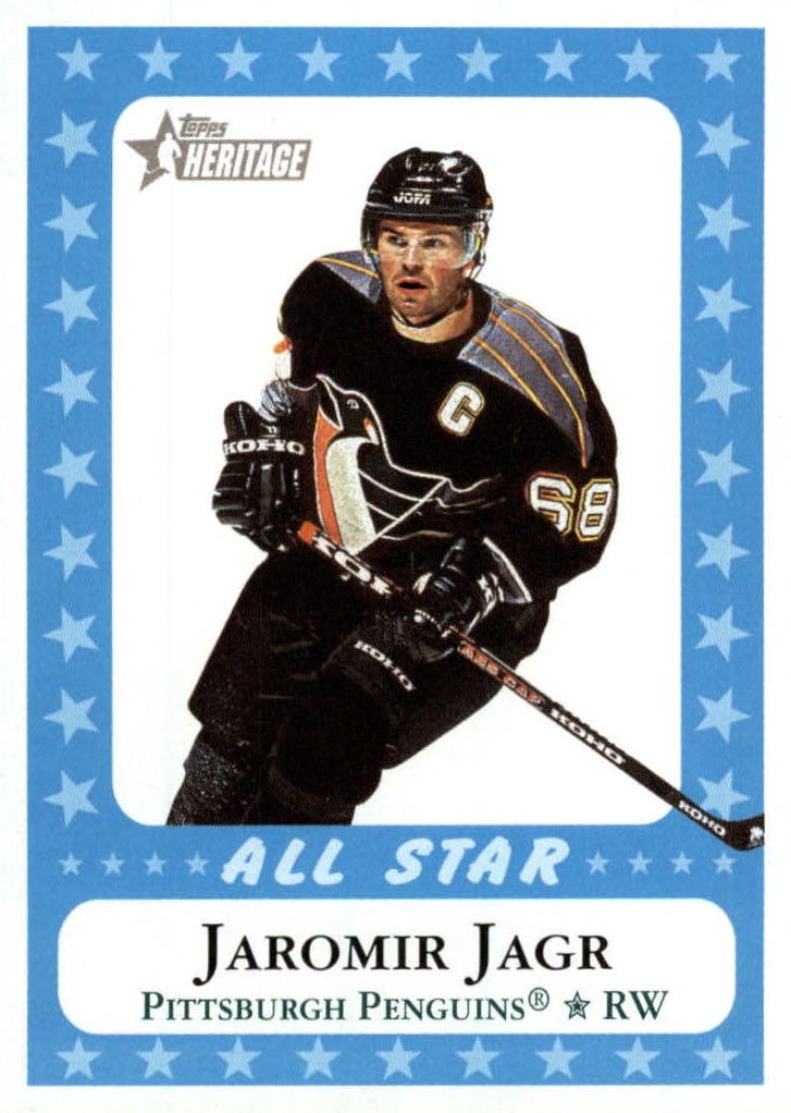 NHL 2000-01 Topps Heritage - No 221 - Jaromir Jagr