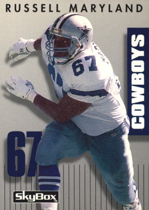 NFL 1992 SkyBox Prime Time - No 221 - Russell Maryland