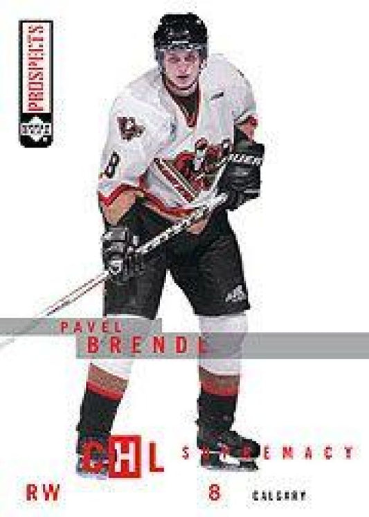 NHL 2000-01 UD CHL Prospects Supremacy - No CS5 - Pavel Brendl