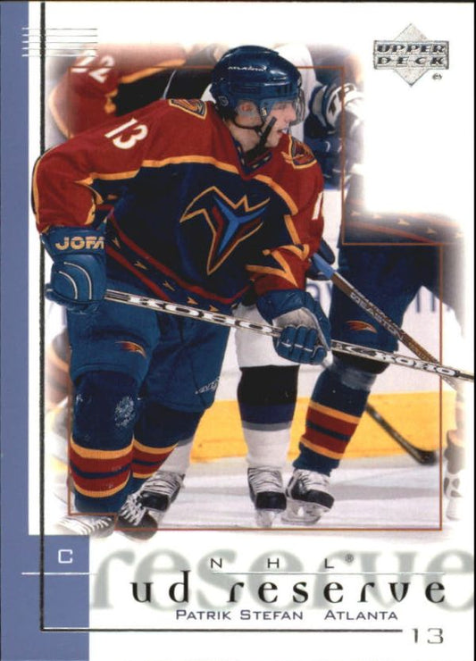 NHL 2000-01 UD Reserve - No 5 - Patrik Stefan