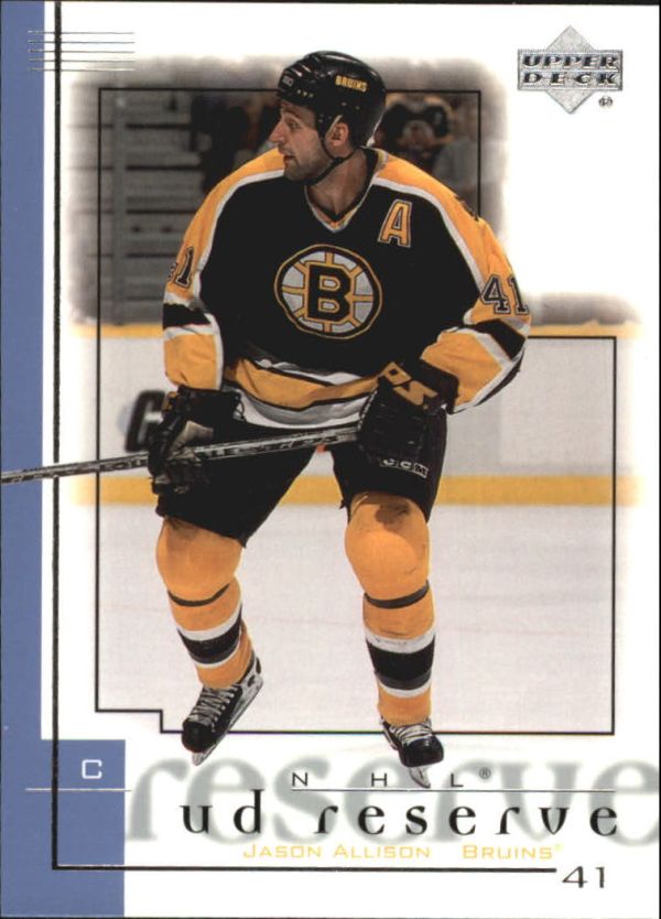 NHL 2000-01 UD Reserve - No 7 - Jason Allison