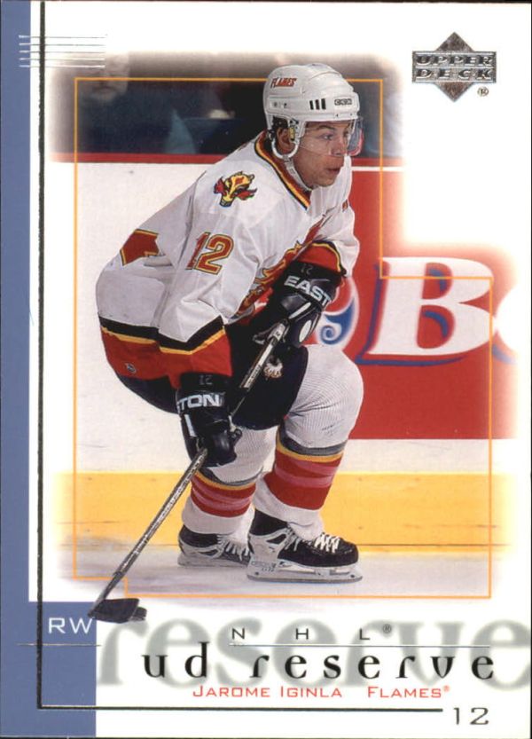 NHL 2000-01 UD Reserve - No 12 - Jarome Iginla