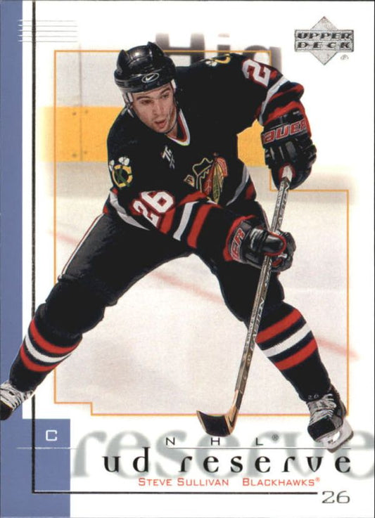 NHL 2000-01 UD Reserve - No 18 - Steve Sullivan