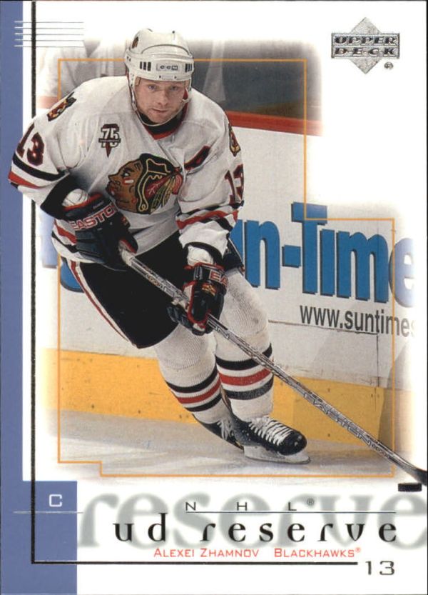 NHL 2000-01 UD Reserve - No 19 - Alexei Zhamnov