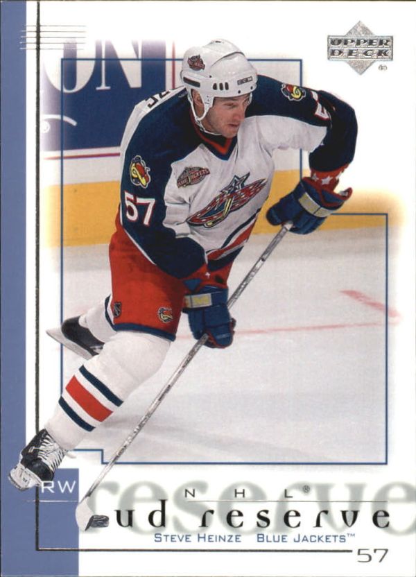 NHL 2000-01 UD Reserve - No 26 - Steve Heinze