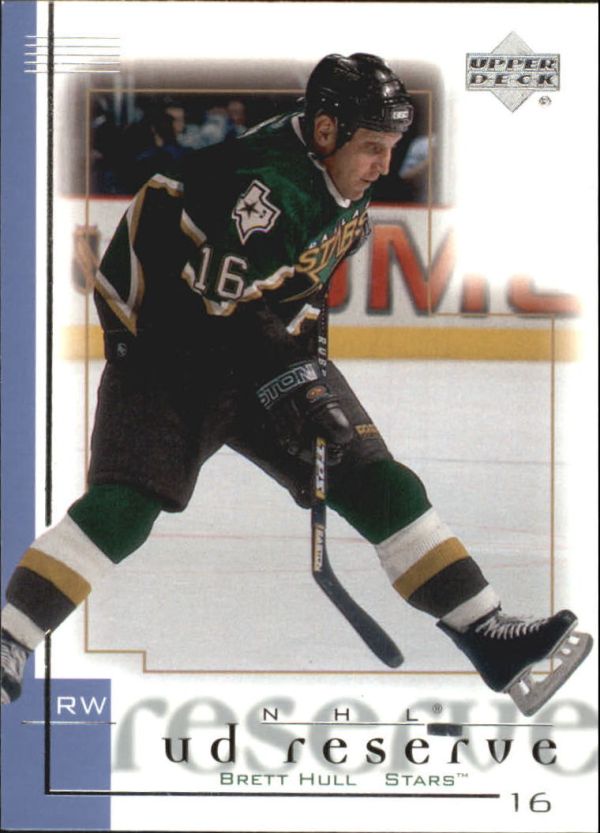 NHL 2000-01 UD Reserve - No 28 - Brett Hull