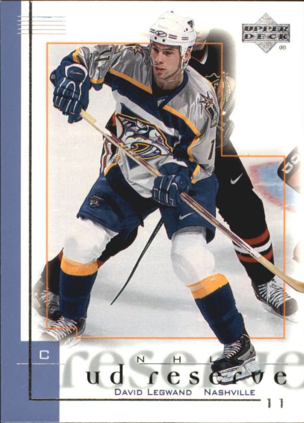 NHL 2000-01 UD Reserve - No 47 - David Legwand