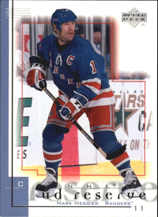 NHL 2000-01 UD Reserve - No. 57 - Mark Messier